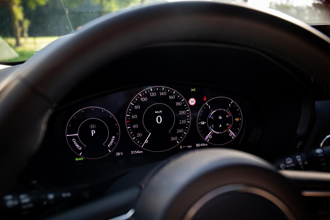 Mazda CX-80 2.5 e-SkyActiv PHEV Exclusive-Line 7p 327pk, 7 persoons, Camera, Stuur- en stoelverwarming,