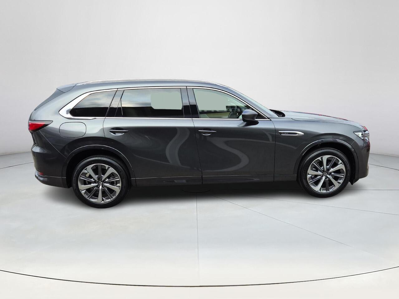 Mazda CX-80 2.5 e-SkyActiv PHEV Takumi Plus | 9000,- korting | Ongekentekend | 6 persoons | Panoramadak | 360 Camera | Adaptieve cruise control | Bose | 7 Persoons |