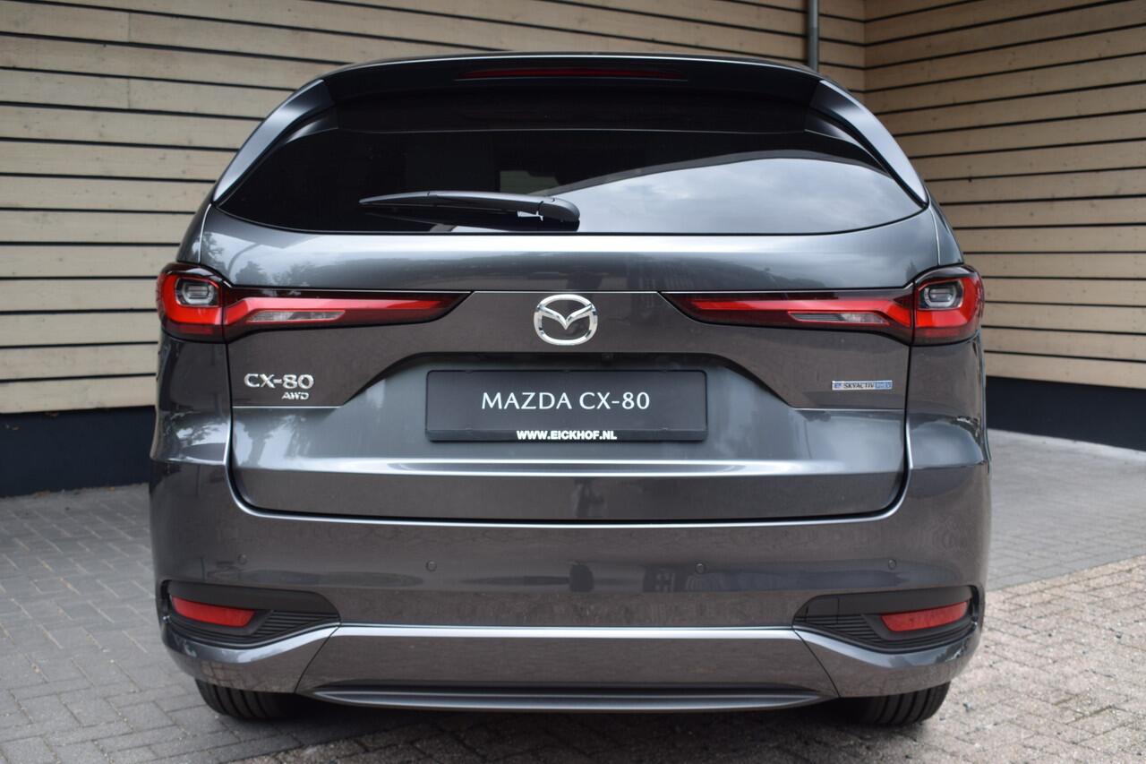 Mazda CX-80 2.5 e-SkyActiv PHEV Homura Plus - ¤ 6.885,- instapvoordeel
