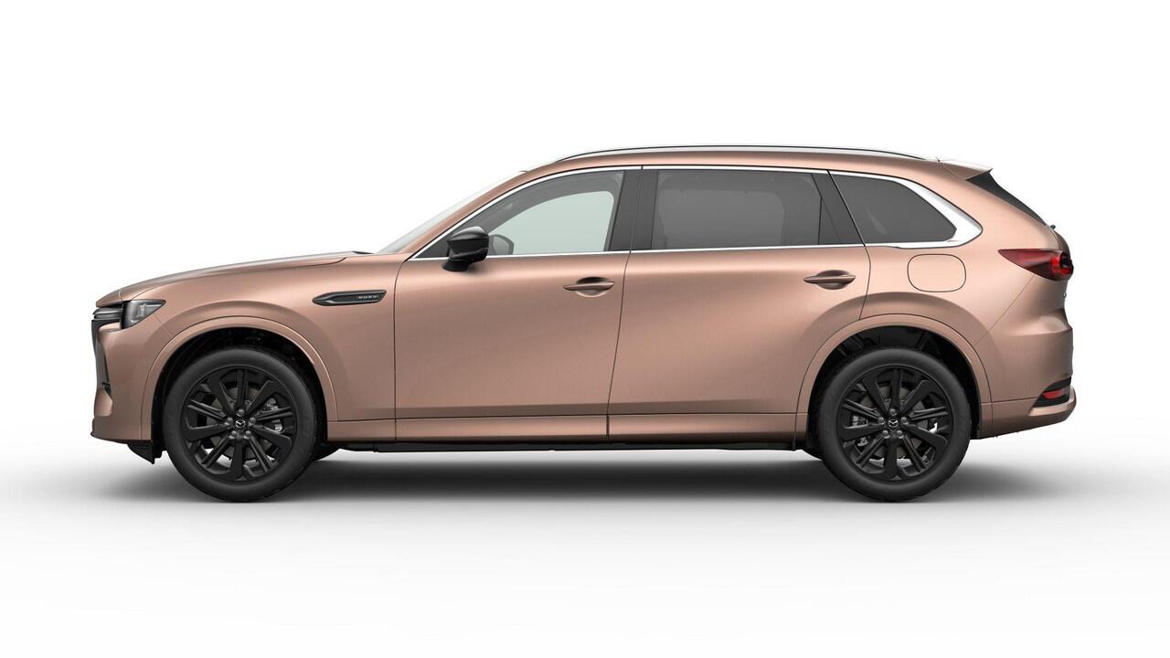 Mazda CX-80 2.5 e-SkyActiv PHEV Homura Plus / Melting Copper / Zwart Nappa leder