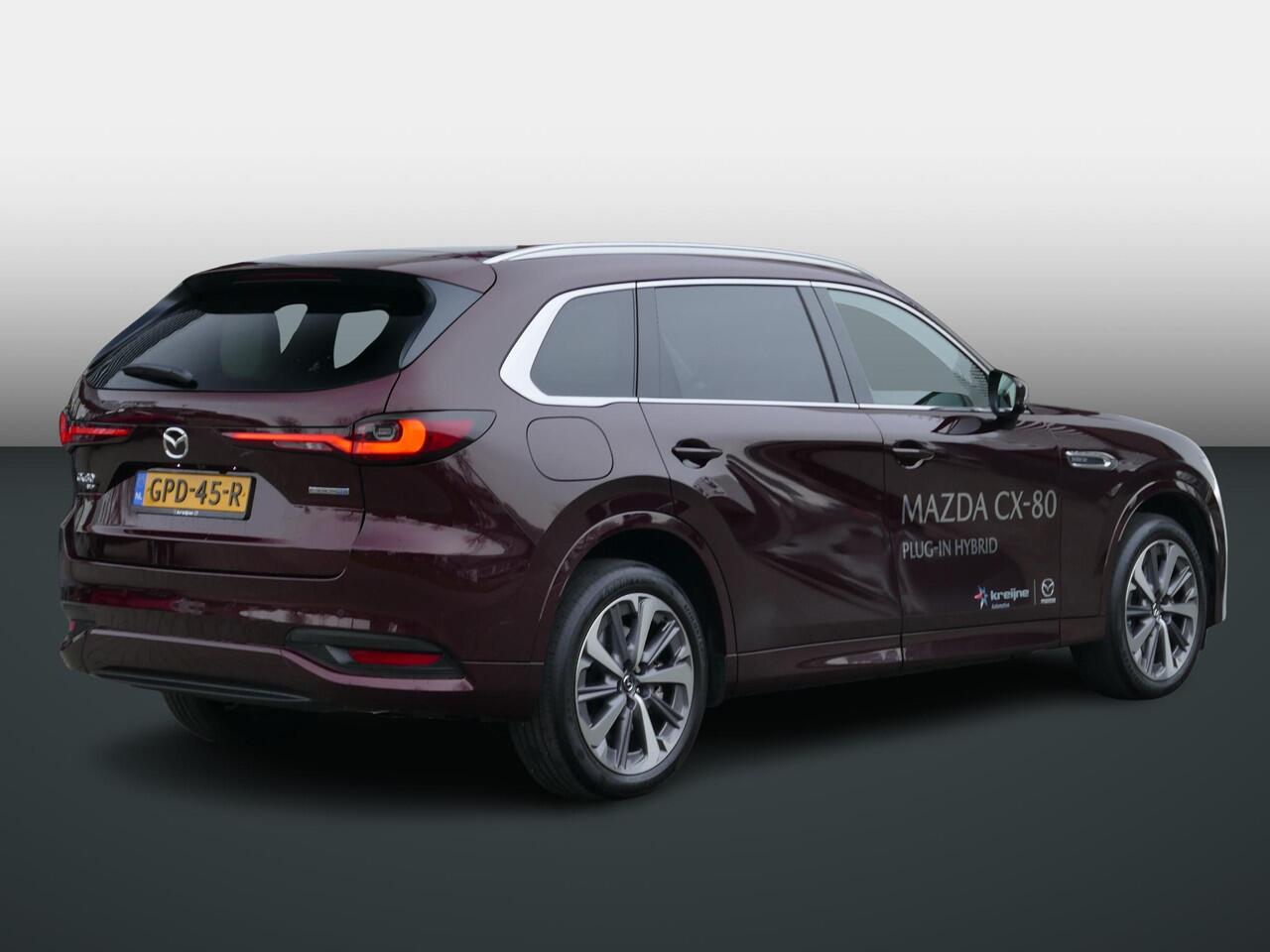 Mazda CX-80 2.5 e-SkyActiv PHEV Takumi Plus | FULL OPTION | 7-Persoons | RIJKLAARPRIJS!