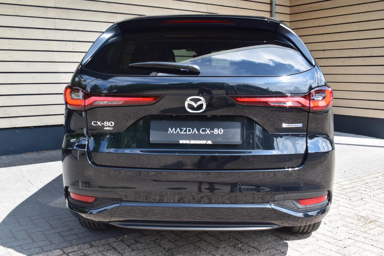 Mazda CX-80 2.5 e-SkyActiv PHEV Homura Plus - ¤ 6.885,- instapvoordeel