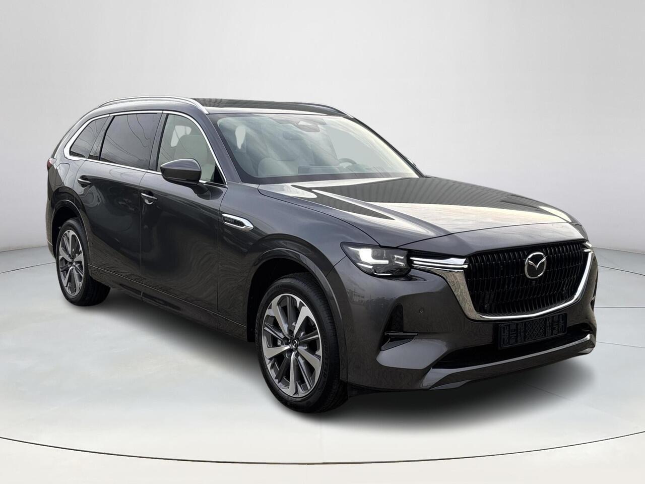 Mazda CX-80 2.5 e-SkyActiv PHEV Takumi Plus | Demo korting | 1e zitrij stoelverwarming/verkoeling | 2e zitrij stoelverwarming/verkoeling | Apple-carplay / Android-Auto | 6 persoons | Panoramisch schuif-kanteldak | 360* Camera | Adaptieve cruise control | BOSE Premium