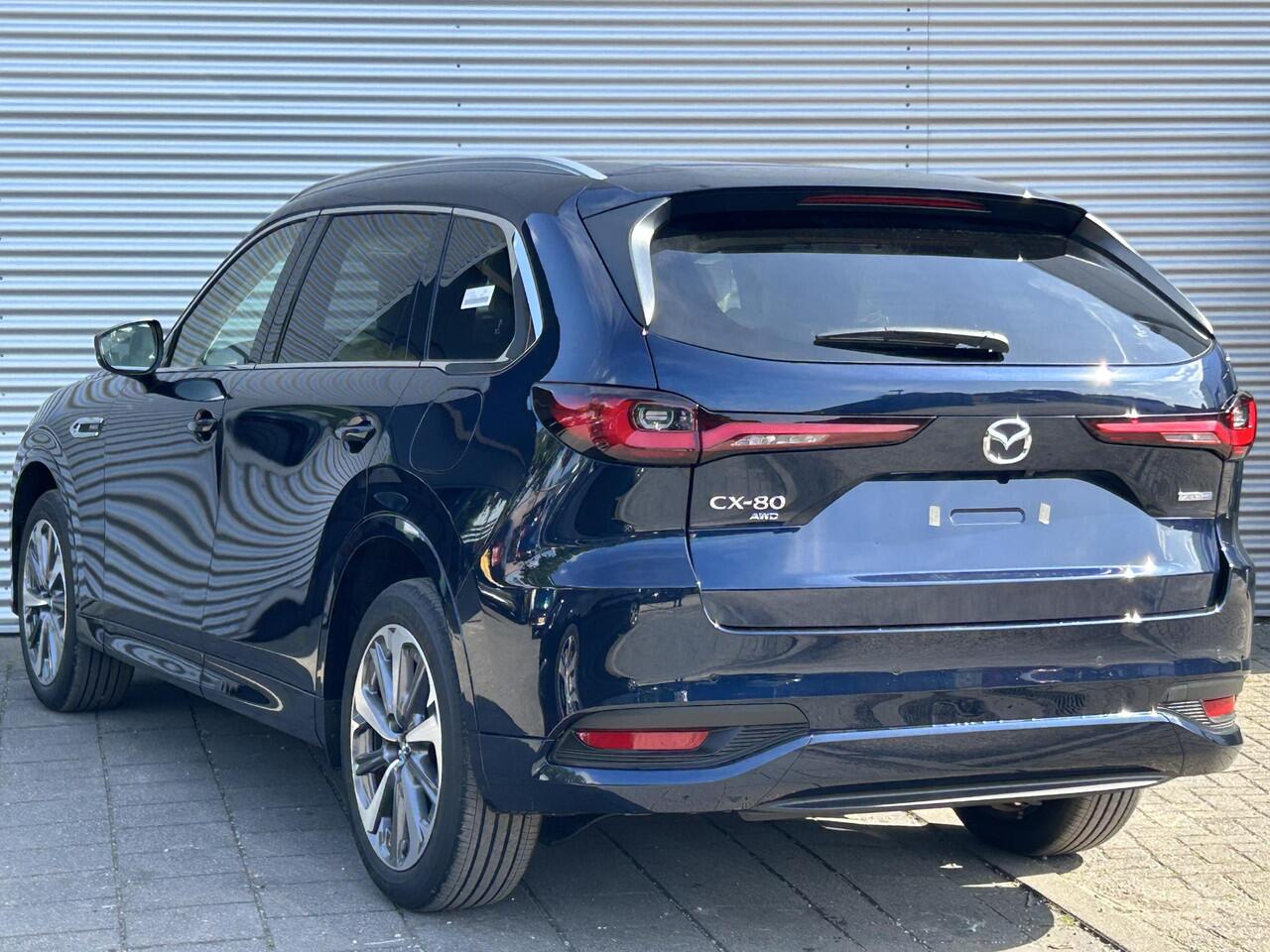 Mazda CX-80 2.5 e-SkyActiv PHEV Takumi Plus 6p. | ¤ 3.500,- VOORRAADKORTING