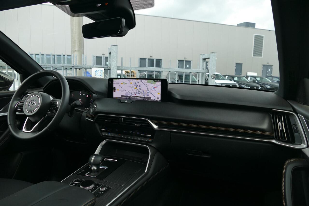 Mazda CX-80 2.5 e-SkyActiv PHEV Homura Plus 6p. | Trekhaak | 360 View | Adapt Cruise | Apple/Android | Bose | Pano | RIJKLAARPRIJS!!