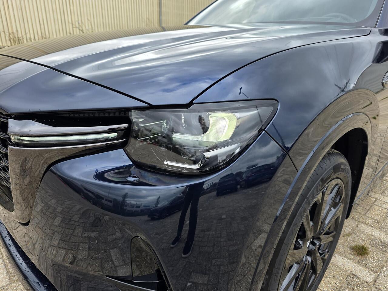 Mazda CX-80 2.5 e-SkyActiv PHEV Homura Plus | Full Option | 8000,- korting | Ongekentekend | Stoelgeheugen met gezichtsherkenning | Bose | Headup Display |