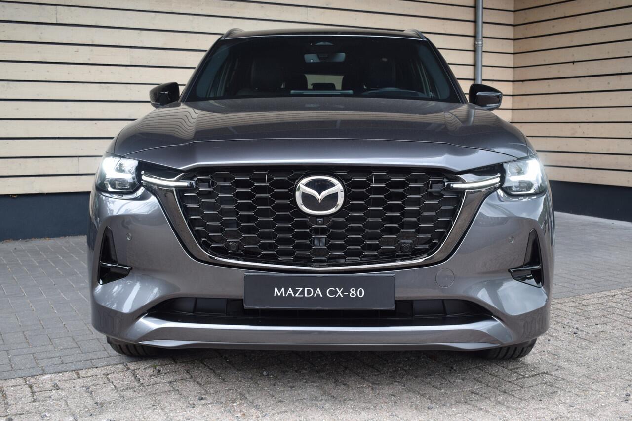 Mazda CX-80 2.5 e-SkyActiv PHEV Homura Plus - ¤ 6.000,- Voorraad Korting- 2026