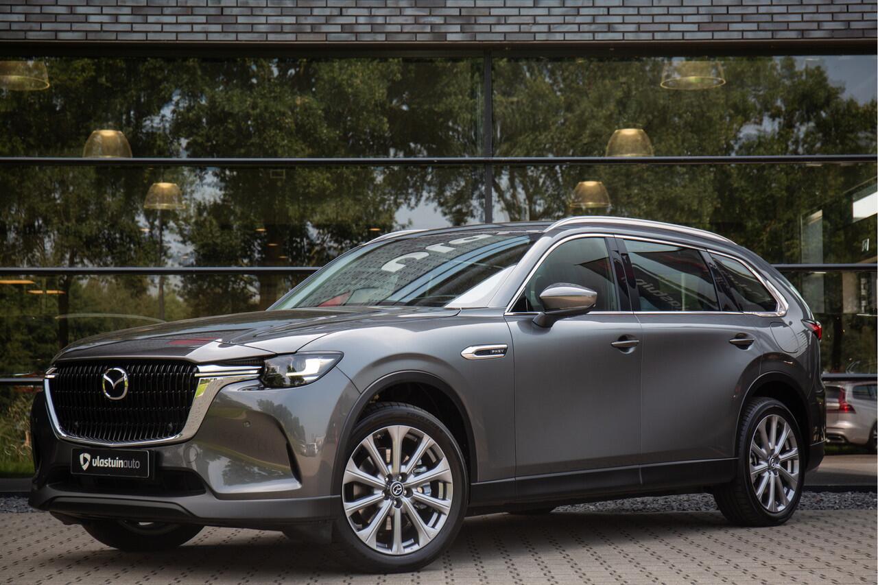 Mazda CX-80 2.5 e-SkyActiv PHEV Exclusive-Line 7p 327pk, 7 persoons, Camera, Stuur- en stoelverwarming,