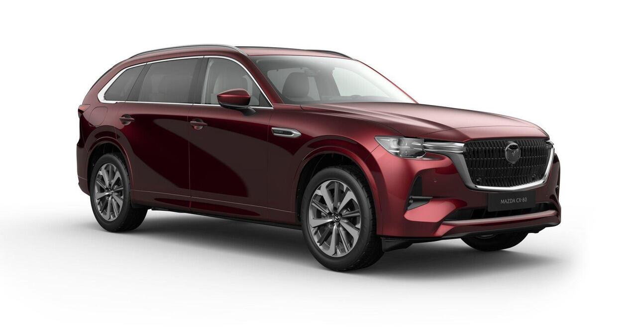 Mazda CX-80 2.5 e-SkyActiv PHEV Takumi Plus 6p. | ¤ 3.500,- VOORRAADKORTING