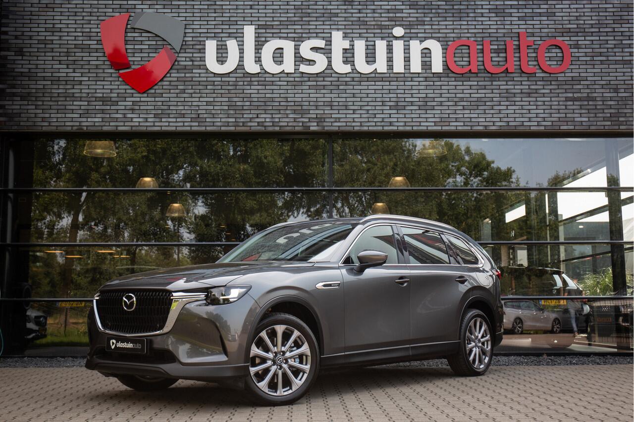 Mazda CX-80 2.5 e-SkyActiv PHEV Exclusive-Line 7p 327pk, 7 persoons, Camera, Stuur- en stoelverwarming,