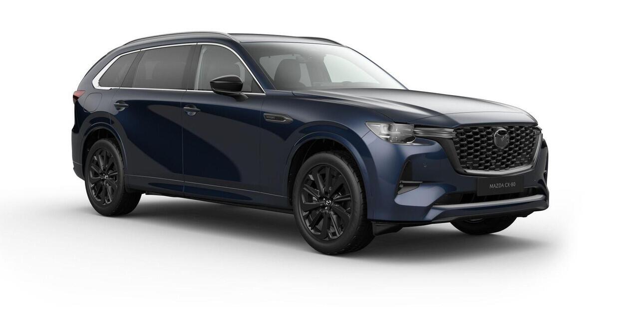 Mazda CX-80 2.5 e-SkyActiv PHEV Homura Plus / Deep Crystal Blue