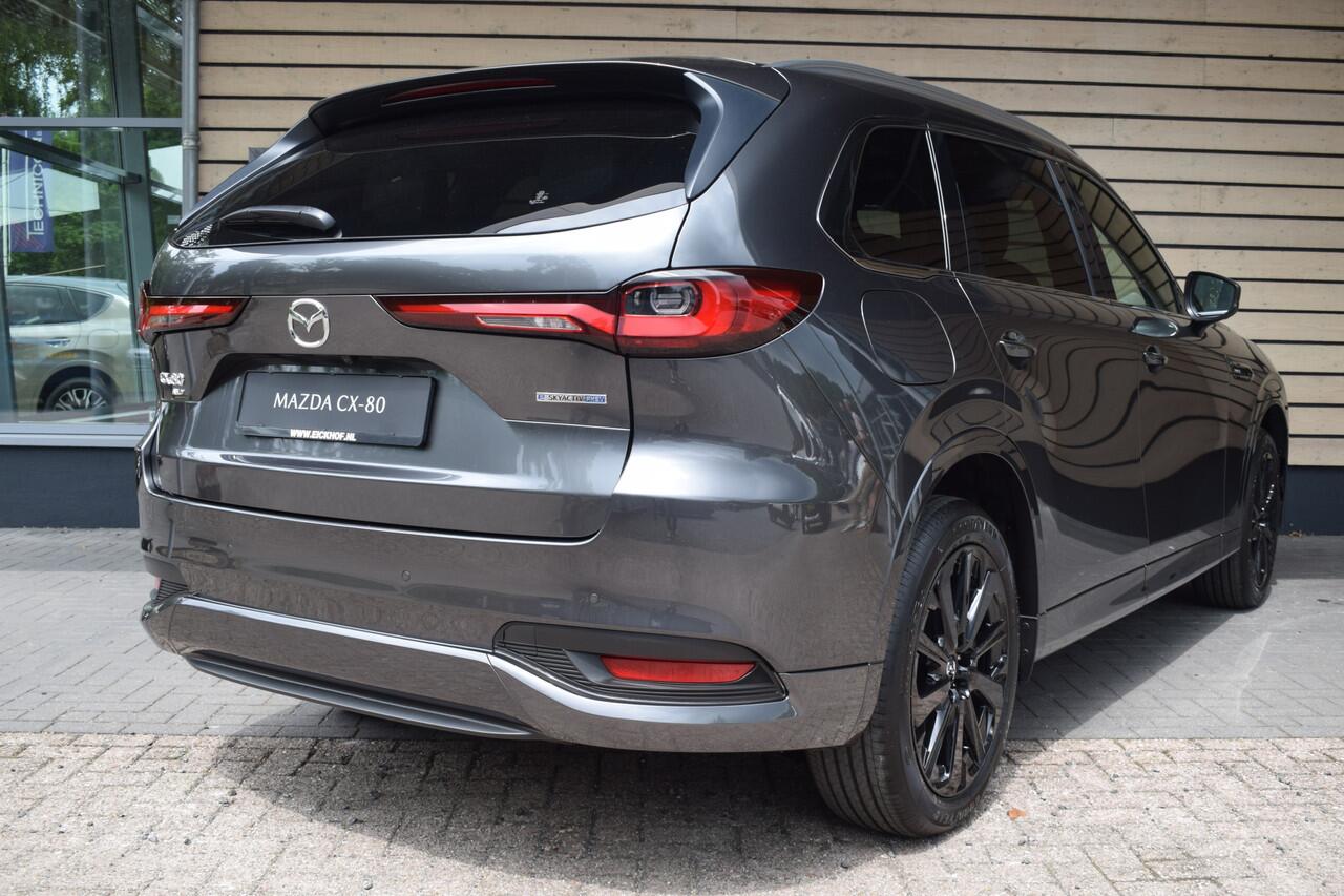 Mazda CX-80 2.5 e-SkyActiv PHEV Homura Plus - ¤ 6.000,- Voorraad Korting- 2026