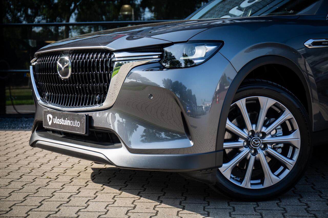 Mazda CX-80 2.5 e-SkyActiv PHEV Exclusive-Line 7p 327pk, 7 persoons, Camera, Stuur- en stoelverwarming,