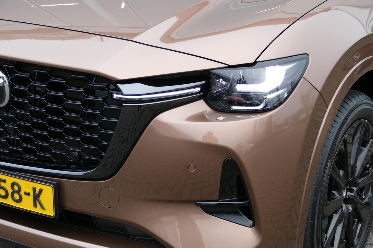 Mazda CX-80 2.5 e-SkyActiv PHEV Homura Plus 6p. | Trekhaak | 360 View | Adapt Cruise | Apple/Android | Bose | Pano | RIJKLAARPRIJS!!