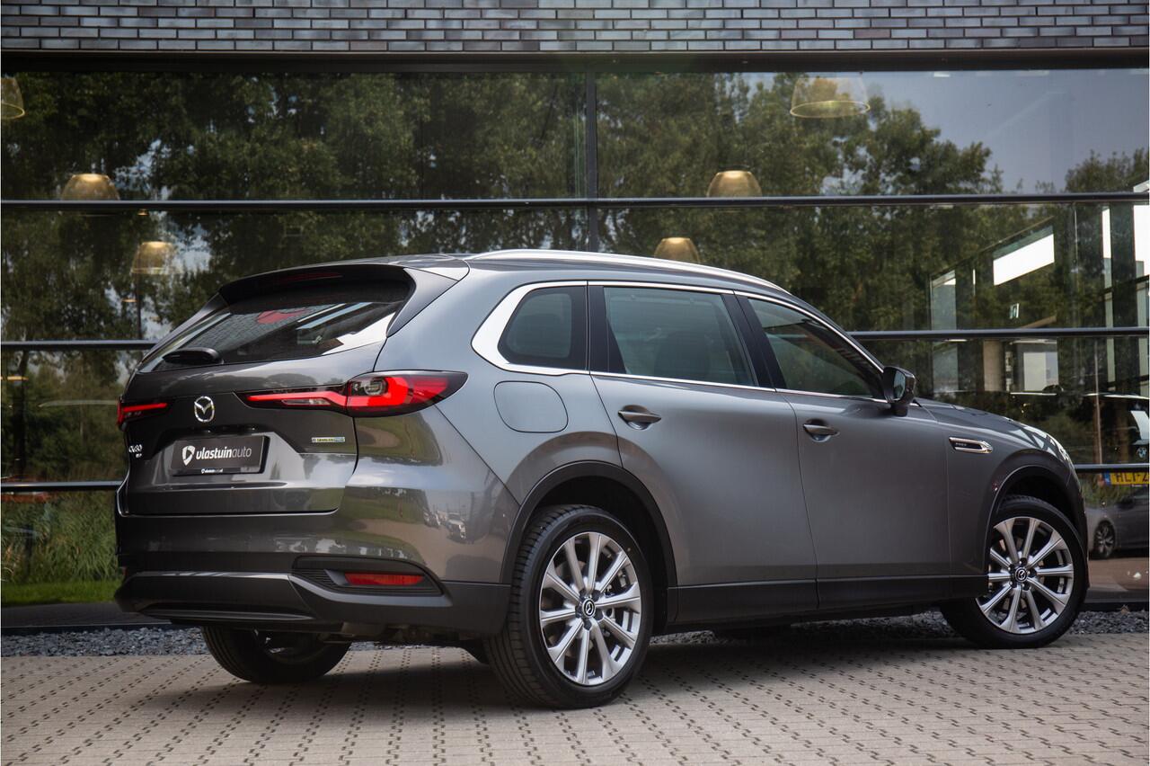 Mazda CX-80 2.5 e-SkyActiv PHEV Exclusive-Line 7p 327pk, 7 persoons, Camera, Stuur- en stoelverwarming,