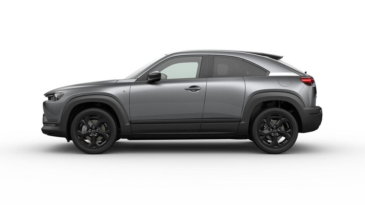 Mazda MX-30 Nagisa | 18-inch lichtmetalen velgen, Black Metallic | 7-inch digitale meterset | Achteruitrijcamera