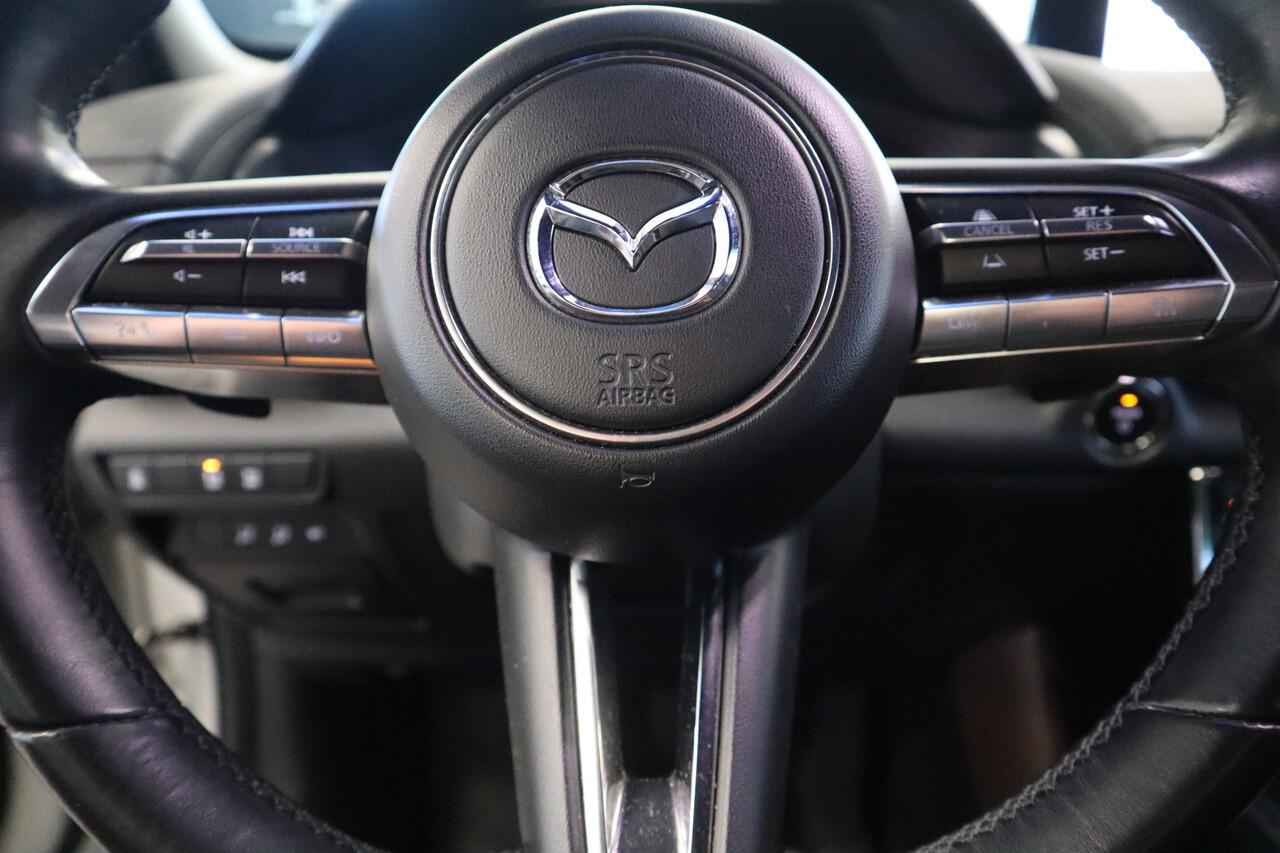 Mazda MX-30 e-SkyActiv 145 First Edition 36 kWh Navigatie Halfleder interieur 18 lmv lane ass. 24 maanden garantie mogelijk (*vraag naar de voorwaarden)