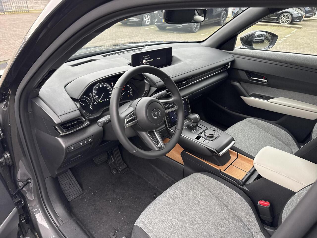 Mazda MX-30 e-SkyActiv R-EV 170 Exclusive-line PHEV | ¤ 9.000 KORTING | Achteruitrijcamera| Adaptive Cruise