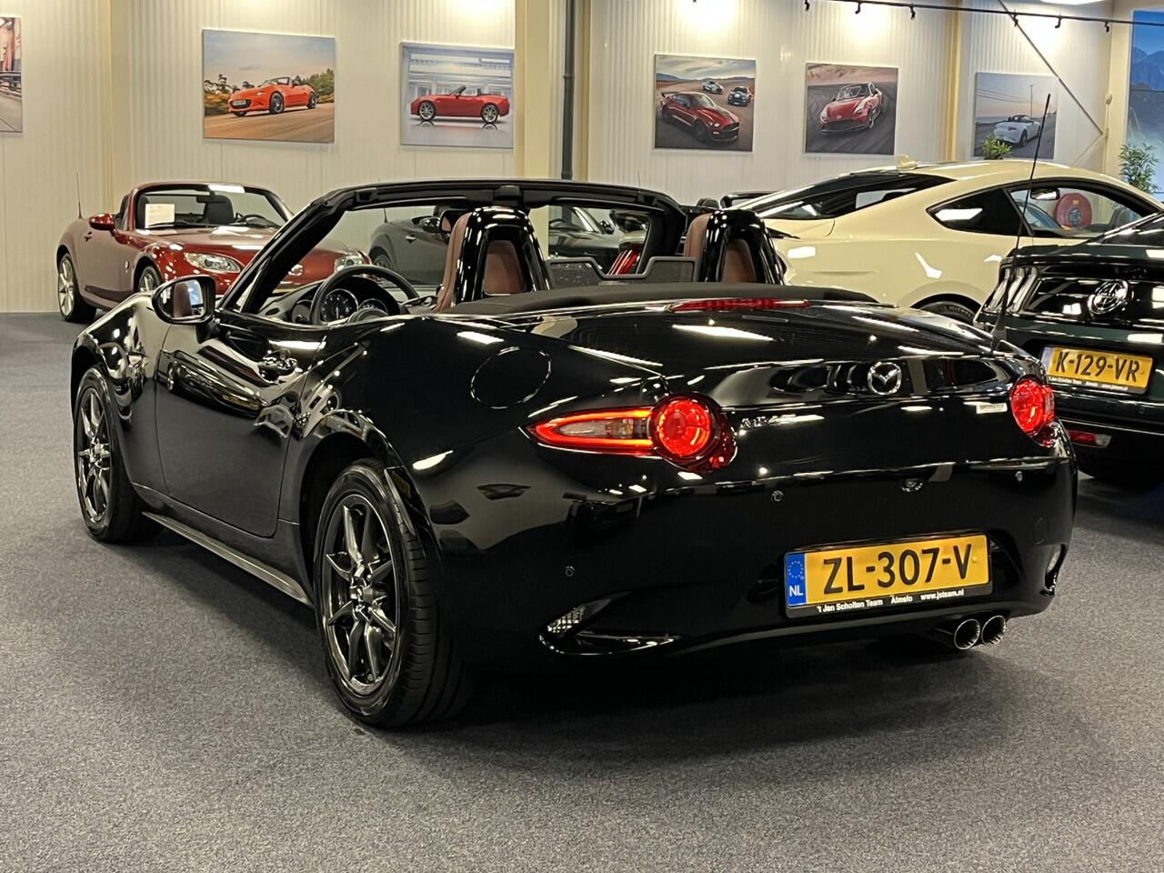 Mazda MX-5 ND Roadster 1.5 SkyActiv-G 132PK GT-M Bose Leder Camera PDC Apple CarPlay