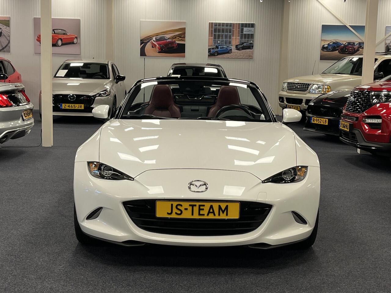 Mazda MX-5 ND Roadster 1.5 SkyActiv-G 132PK 100th Anniversary Bose Leder Camera PDC Apple CarPlay