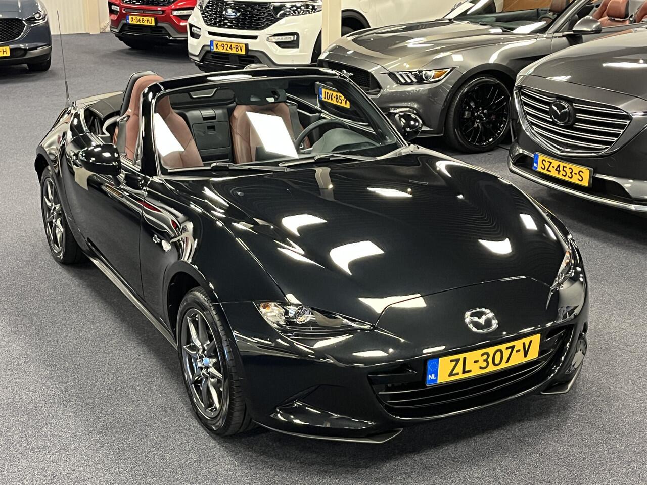 Mazda MX-5 ND Roadster 1.5 SkyActiv-G 132PK GT-M Bose Leder Camera PDC Apple CarPlay