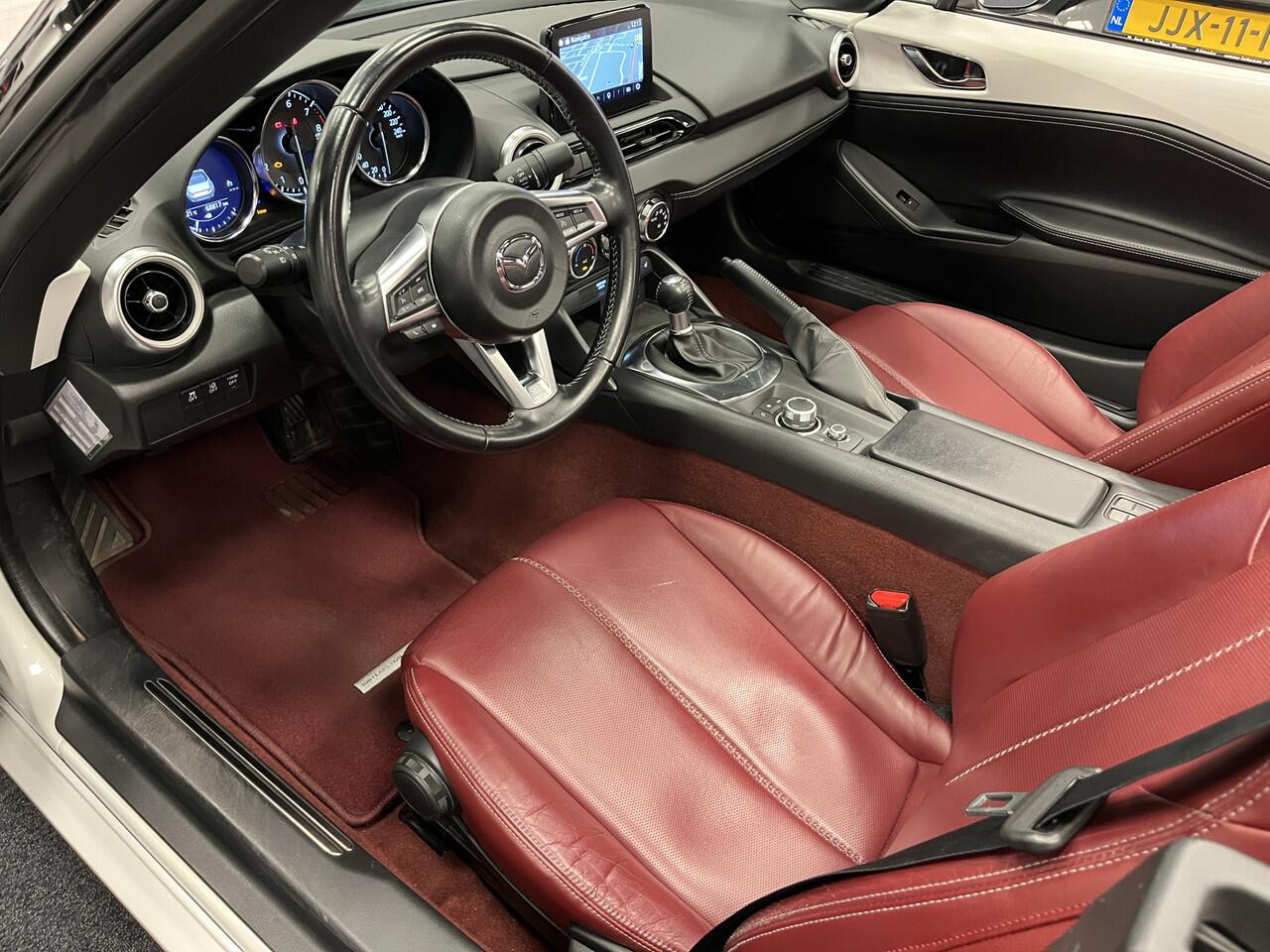 Mazda MX-5 ND Roadster 1.5 SkyActiv-G 132PK 100th Anniversary Bose Leder Camera PDC Apple CarPlay