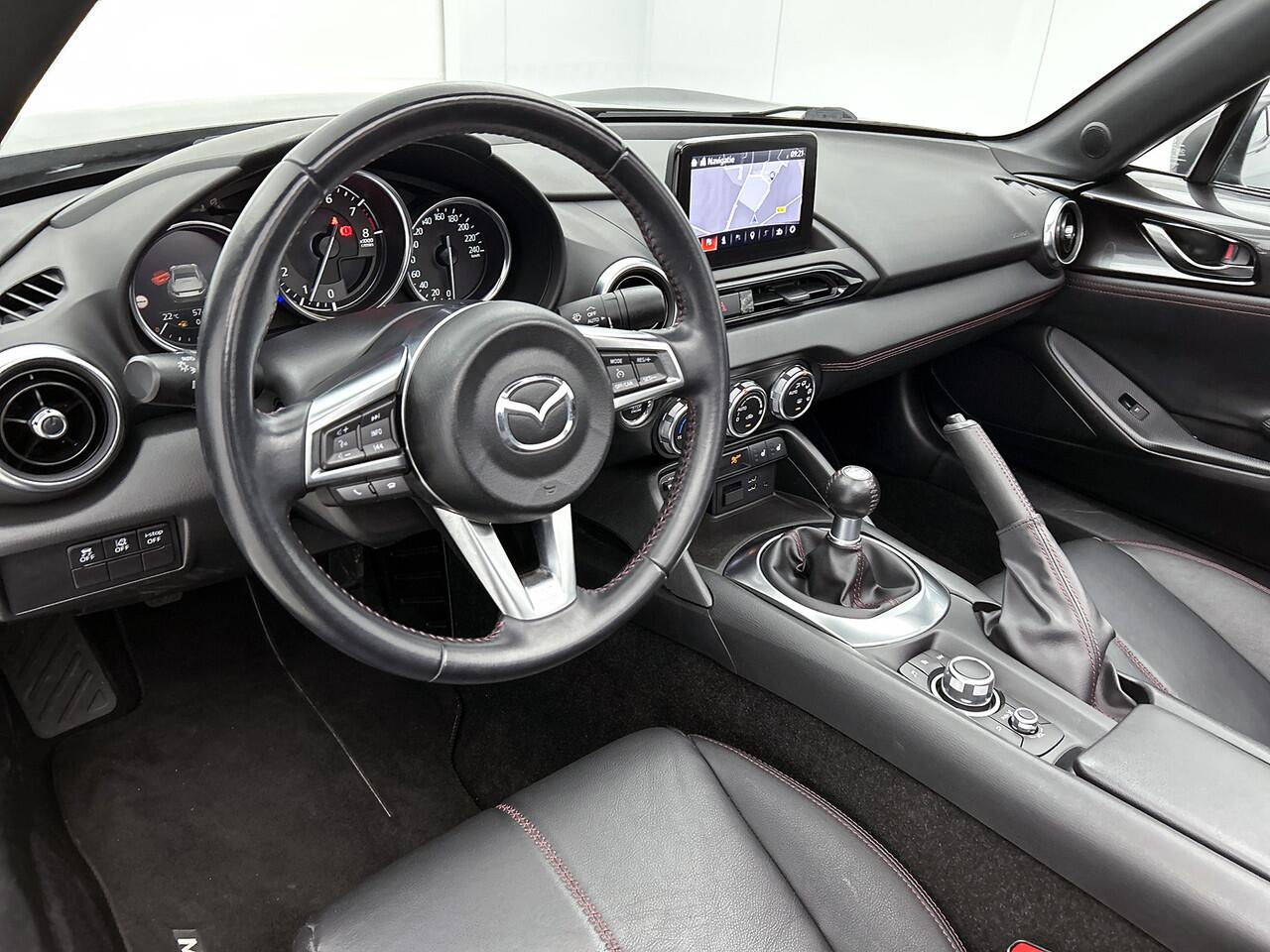 Mazda MX-5 RF RF 2.0 SkyActiv-G 184 GT-M Navigatie | Camera achter | Leder | Stoelverwarming
