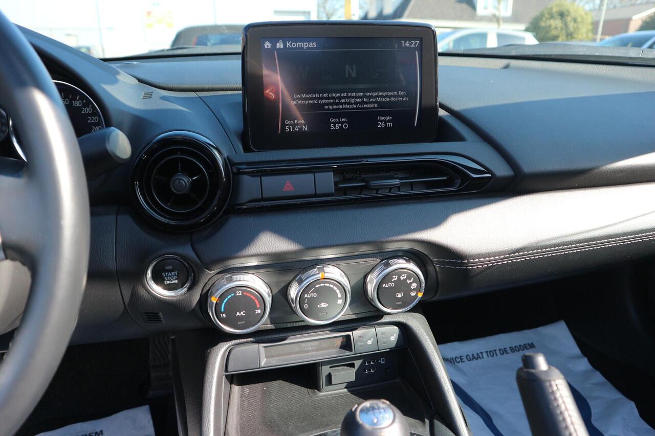 Mazda MX-5 1.5 SkyActiv-G 132 Navigatie, leder.