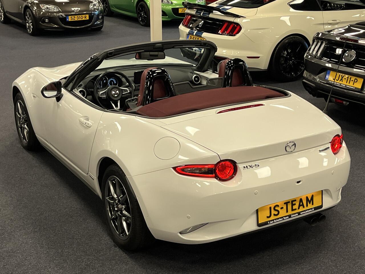 Mazda MX-5 ND Roadster 1.5 SkyActiv-G 132PK 100th Anniversary Bose Leder Camera PDC Apple CarPlay