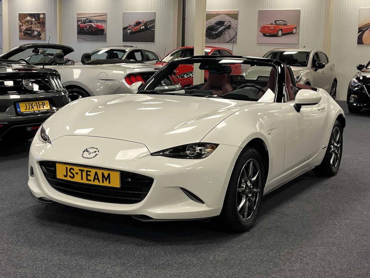 Mazda MX-5 ND Roadster 1.5 SkyActiv-G 132PK 100th Anniversary Bose Leder Camera PDC Apple CarPlay
