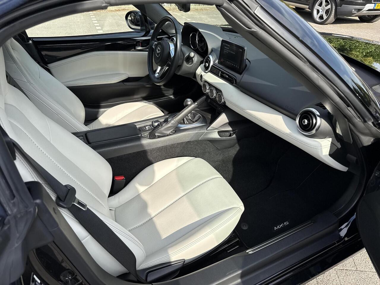 Mazda MX-5 2.0 SkyActiv-G 184 Kizuna |Nappa-Leder | Bose Geluidssysteem | Apple Carplay/Android Auto | Cruise Control | Camera |