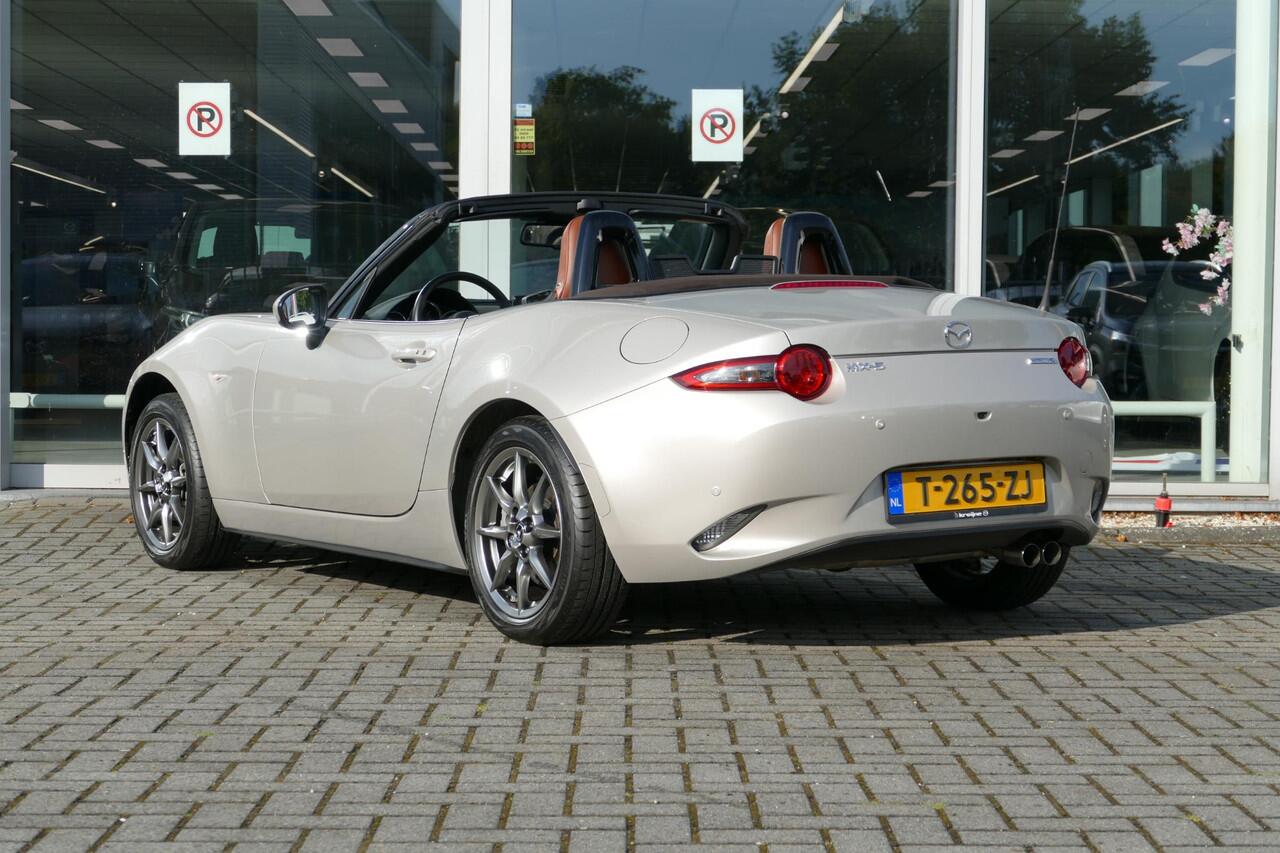 Mazda MX-5 1.5 SkyActiv-G 132 Kazari | Apple/Android | Bose | Camera | Cruise | RIJKLAARPRIJS!!