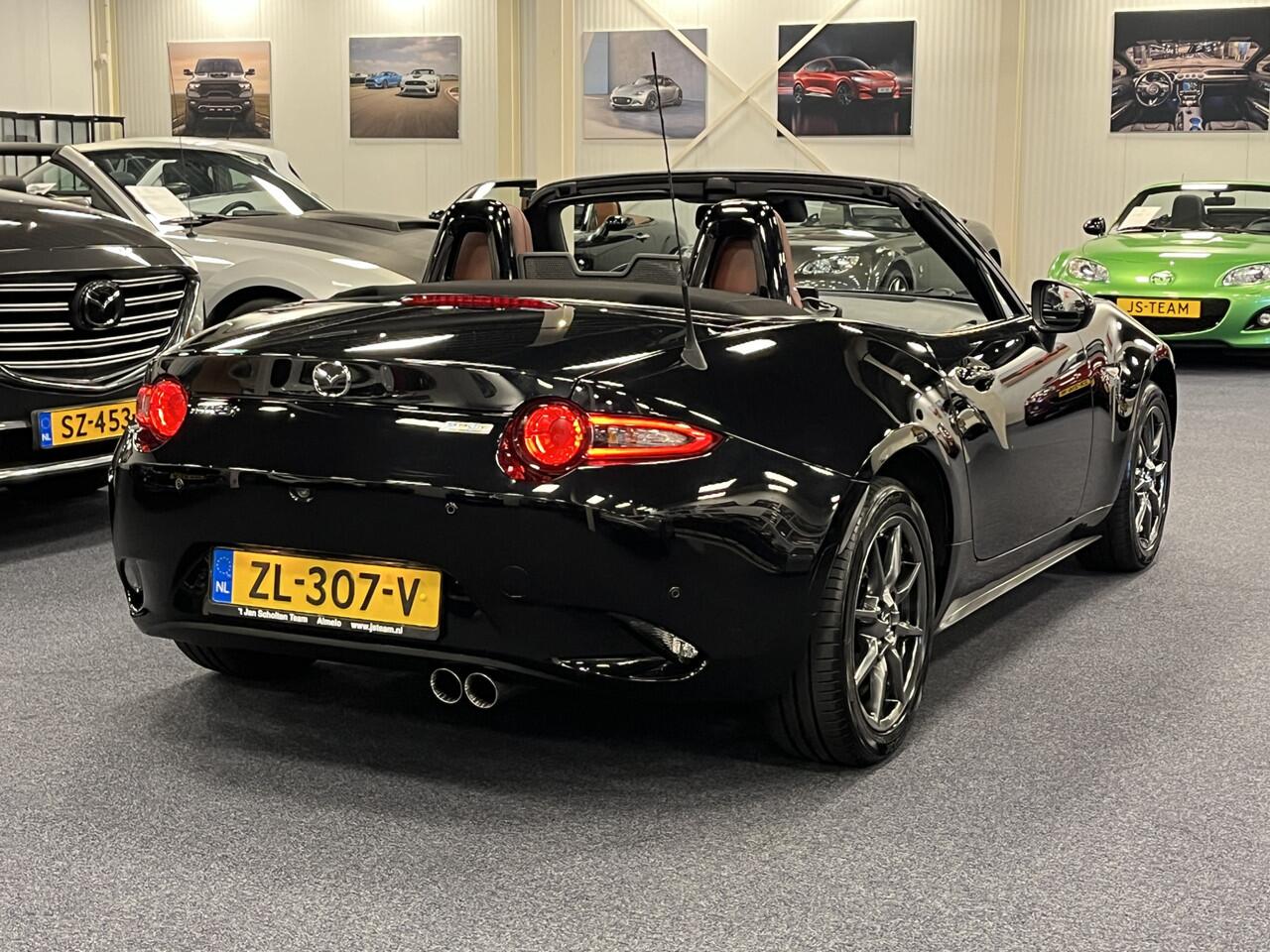 Mazda MX-5 ND Roadster 1.5 SkyActiv-G 132PK GT-M Bose Leder Camera PDC Apple CarPlay