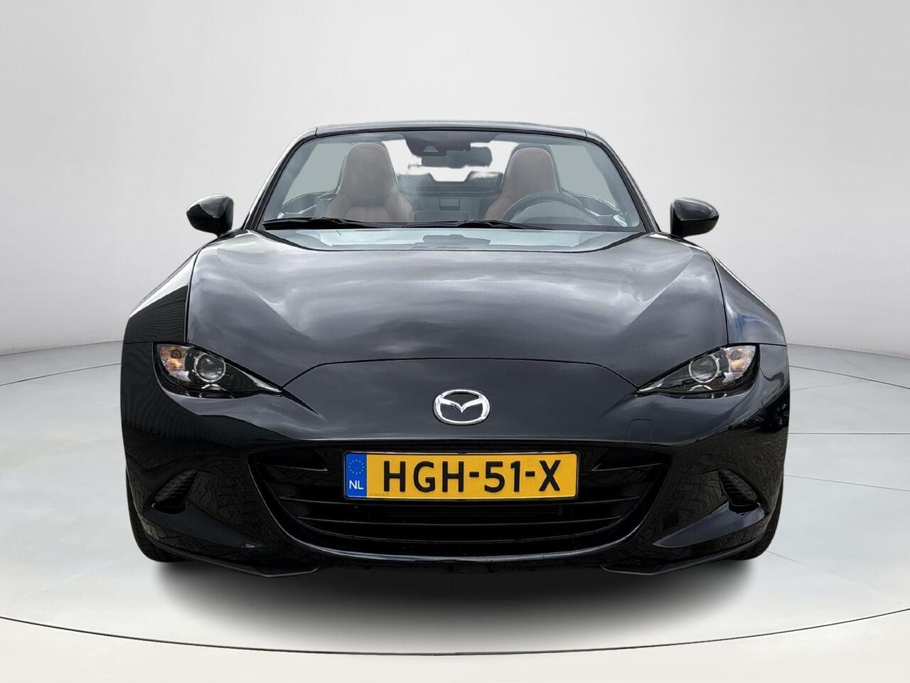 Mazda MX-5 1.5 SkyActiv-G 132 Kazari | Cruise Control | Navigatie | PDC | Camera | Lichtmetaal | Keyless Entry / Start | Lichtmetalen velgen | BOSE Premium Audio |