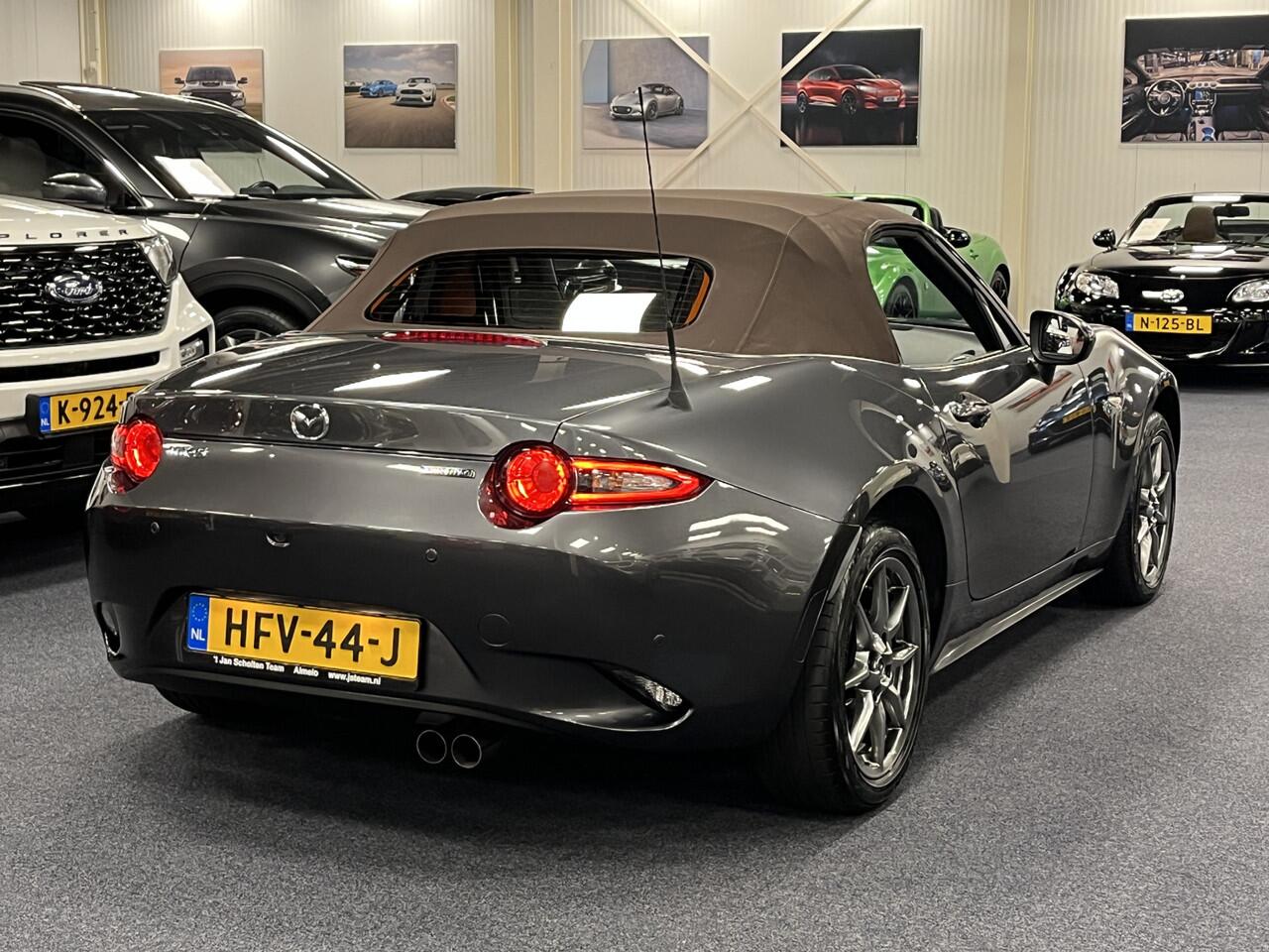 Mazda MX-5 ND Roadster 1.5 SkyActiv-G 132PK Kazari Bose Leder Camera PDC Apple CarPlay