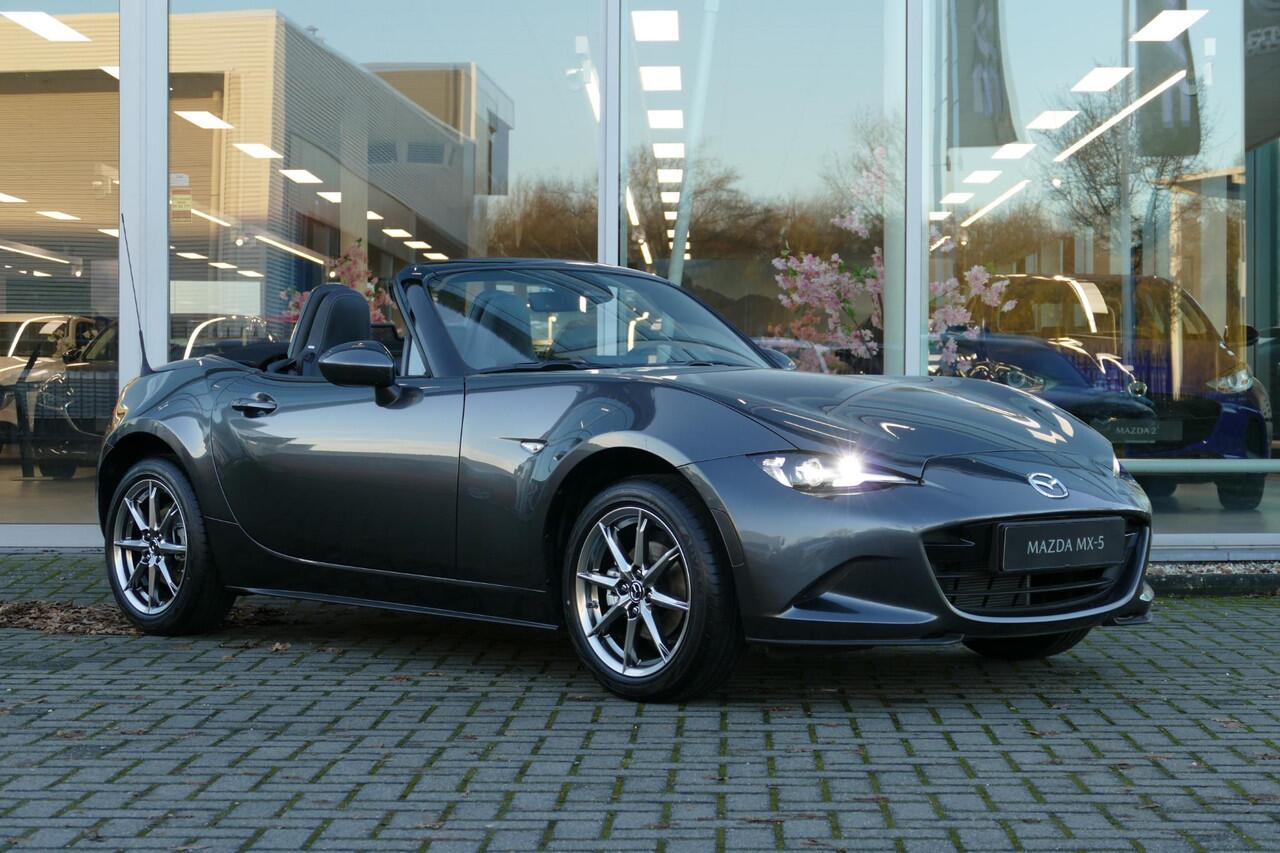 Mazda MX-5 1.5 SkyActiv-G 132 Exclusive-Line | ¤7.414 VOORDEEL | Bose audio | Stoelverwarming | Camera |
