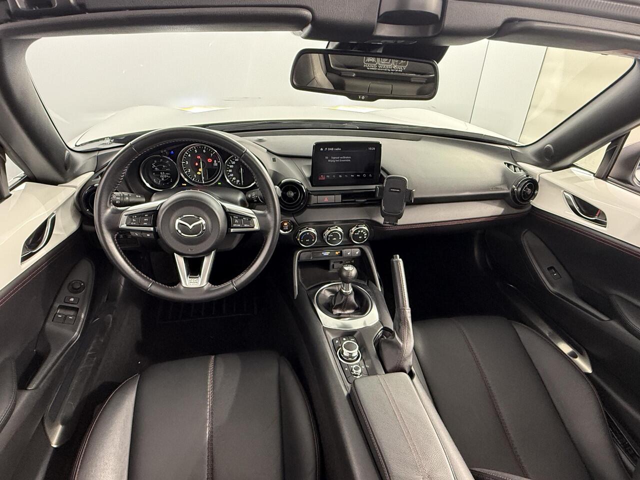 Mazda MX-5 1.5 SkyActiv-G 132 GT-M / 1e eig / Voll. historie / Bijzonder uitvoering / 19.000km / Carplay