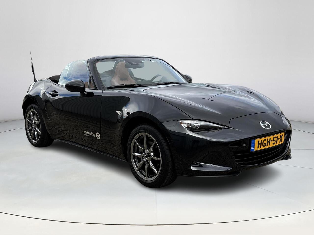 Mazda MX-5 1.5 SkyActiv-G 132 Kazari | Cruise Control | Navigatie | PDC | Camera | Lichtmetaal | Keyless Entry / Start | Lichtmetalen velgen | BOSE Premium Audio |