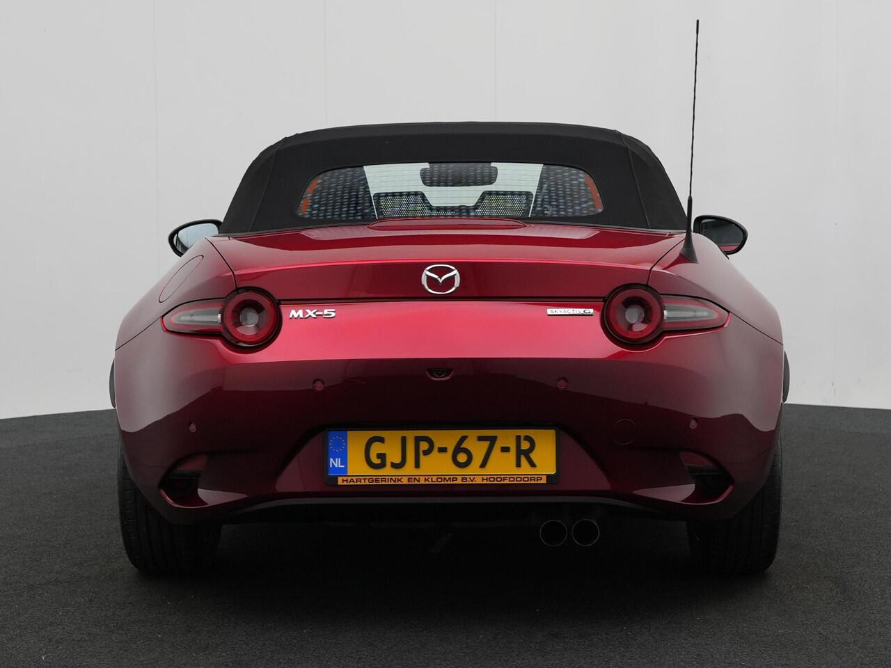 Mazda MX-5 Roadster 1.5 SkyActiv-G Exclusive-Line : dealer onderhouden