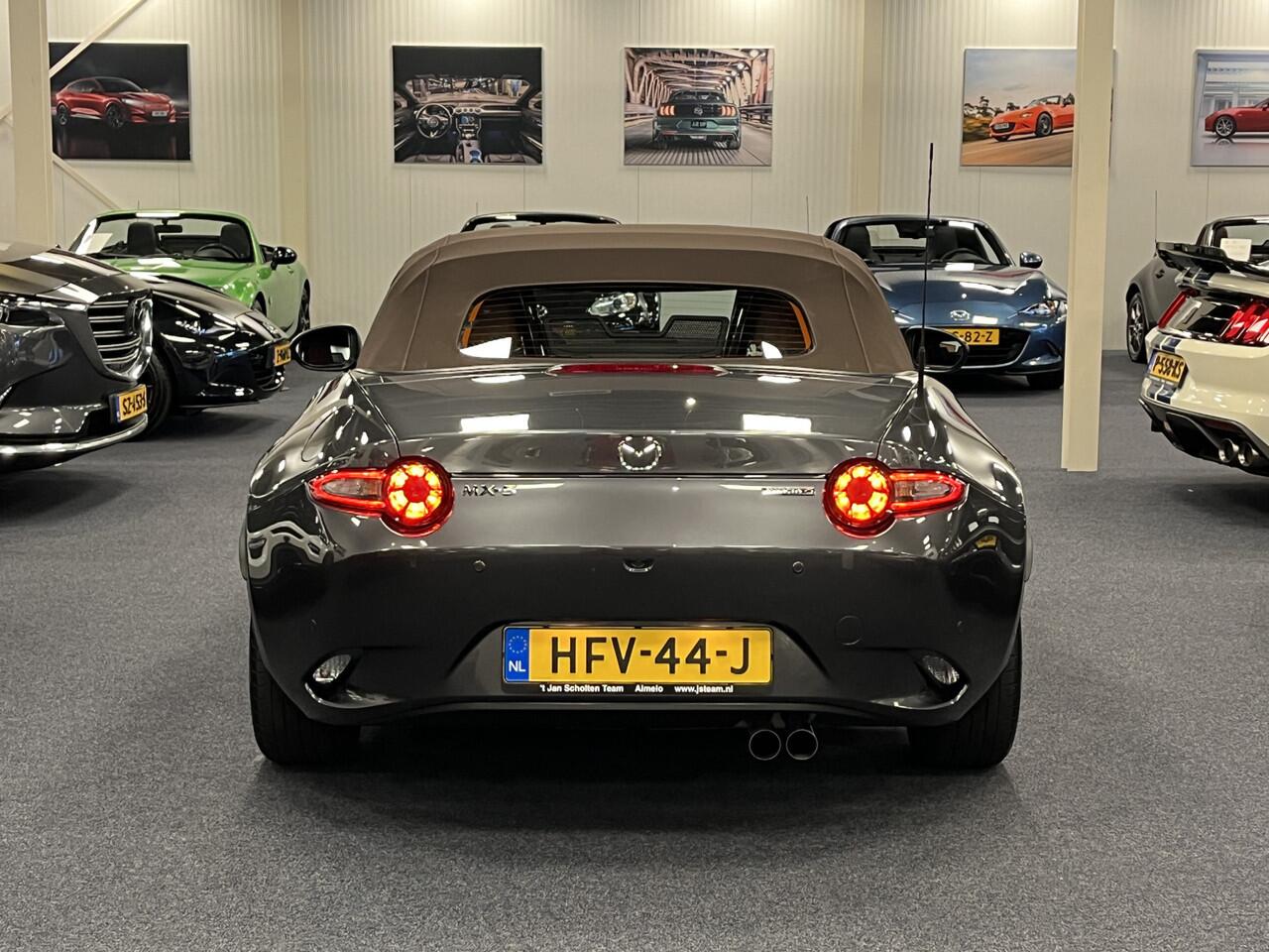 Mazda MX-5 ND Roadster 1.5 SkyActiv-G 132PK Kazari Bose Leder Camera PDC Apple CarPlay