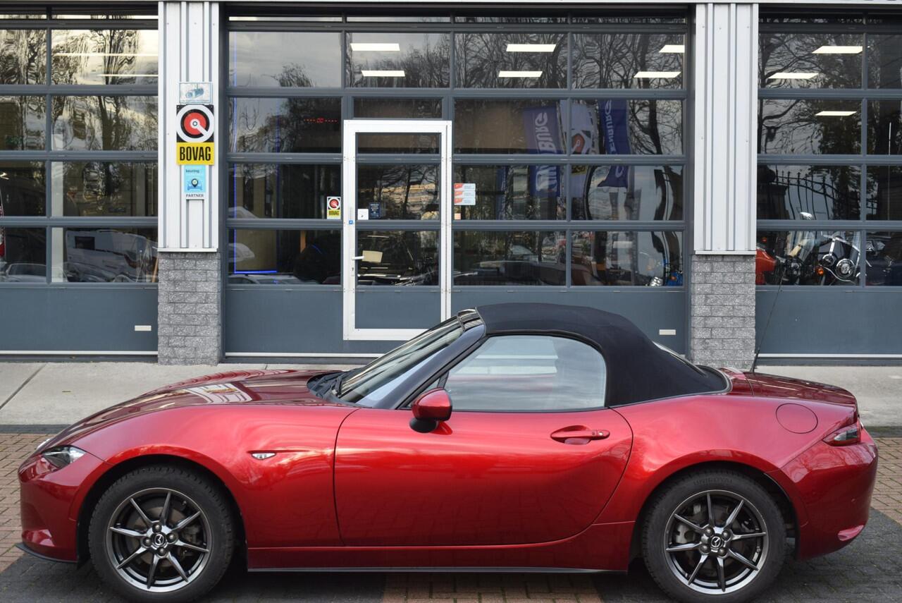 Mazda MX-5 1.5 SkyActiv-G 132 Ginzan Navi Airco Leder Camera Km 70.100!!