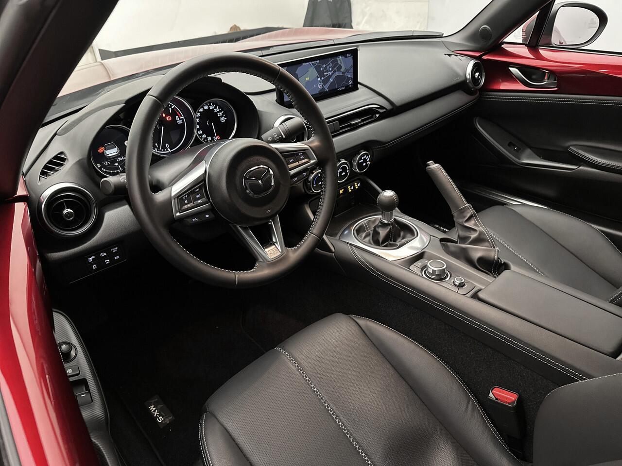 Mazda MX-5 1.5 SkyActiv-G 132 Exclusive-Line Aero pakket | Zwarte LM velgen | DEMO