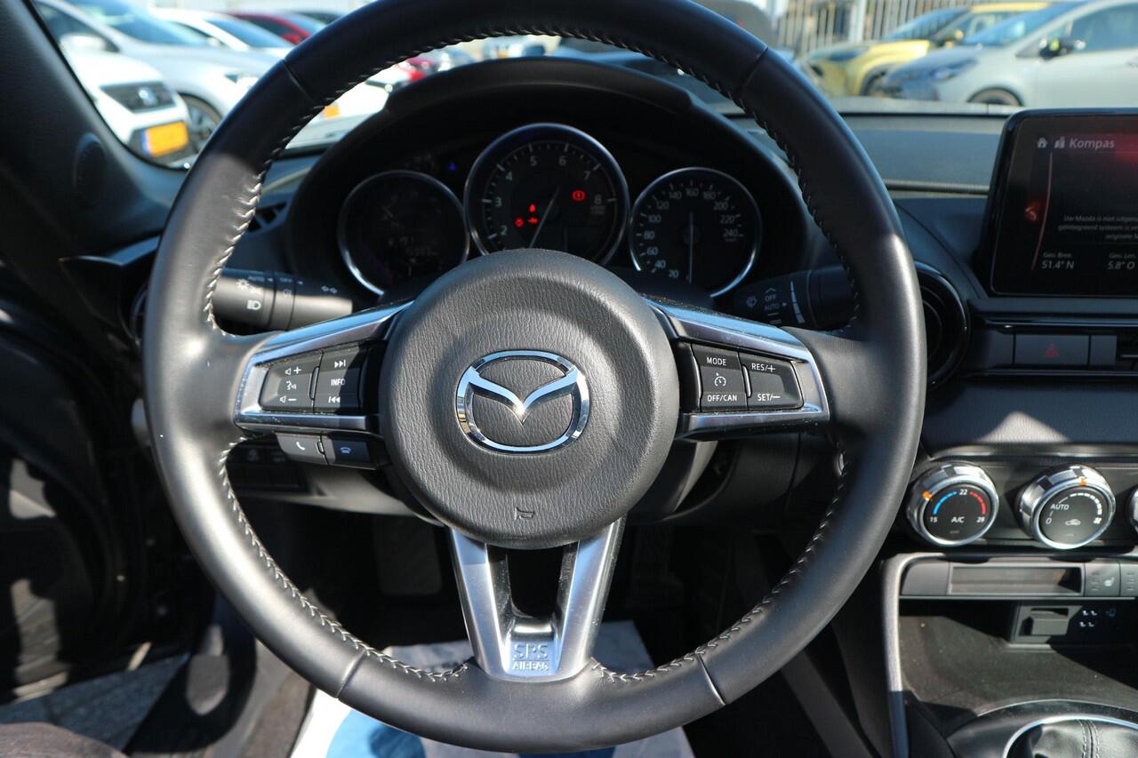 Mazda MX-5 1.5 SkyActiv-G 132 Navigatie, leder.