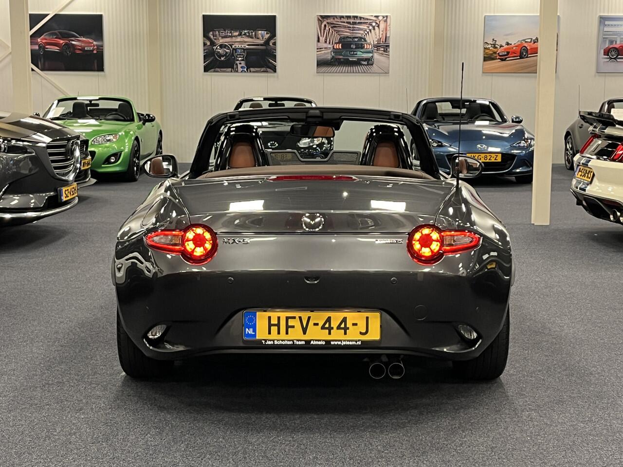 Mazda MX-5 ND Roadster 1.5 SkyActiv-G 132PK Kazari Bose Leder Camera PDC Apple CarPlay
