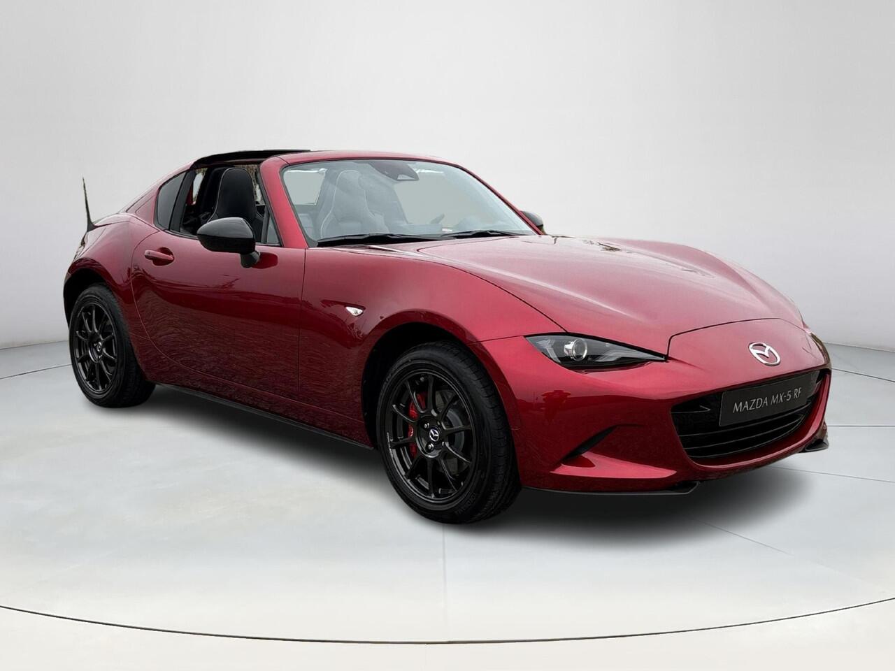 Mazda MX-5 1.5 SkyActiv-G 132 Homura RF | Achteruitrijcamera | Stoelverwarming | Hardtop | Dodehoek-hulp | Climate-control | Grootlicht-assistent |