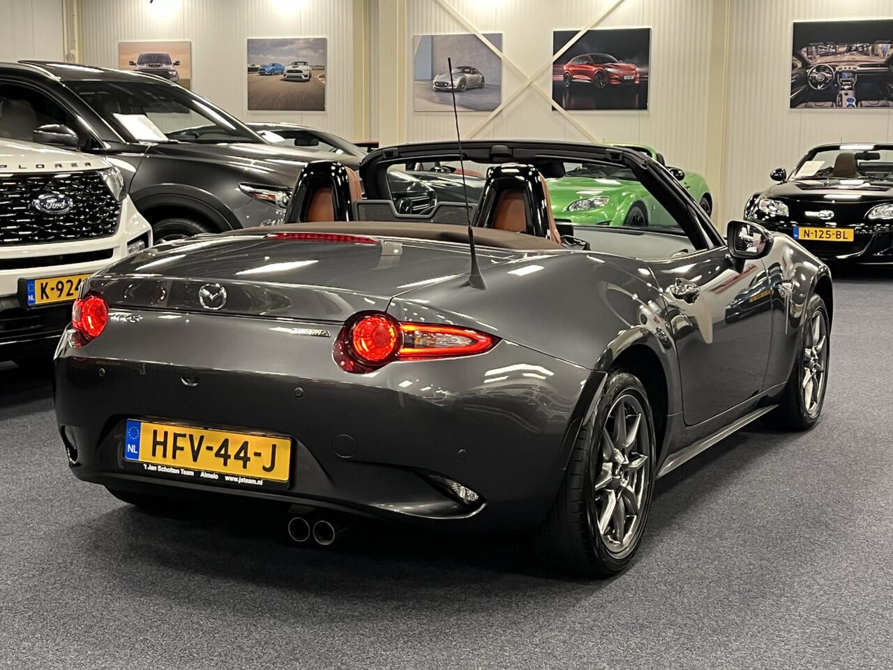 Mazda MX-5 ND Roadster 1.5 SkyActiv-G 132PK Kazari Bose Leder Camera PDC Apple CarPlay
