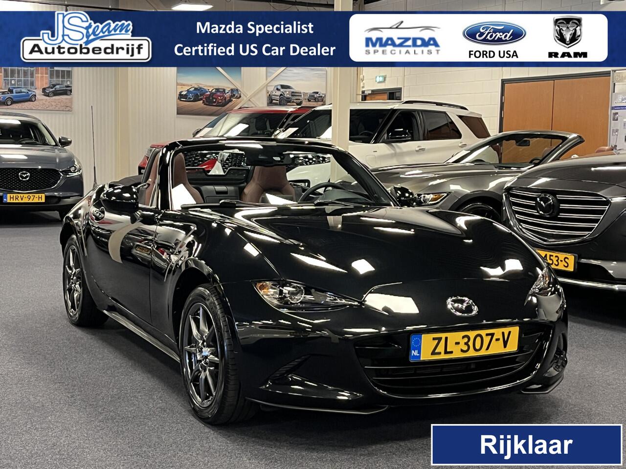Mazda MX-5 ND Roadster 1.5 SkyActiv-G 132PK GT-M Bose Leder Camera PDC Apple CarPlay