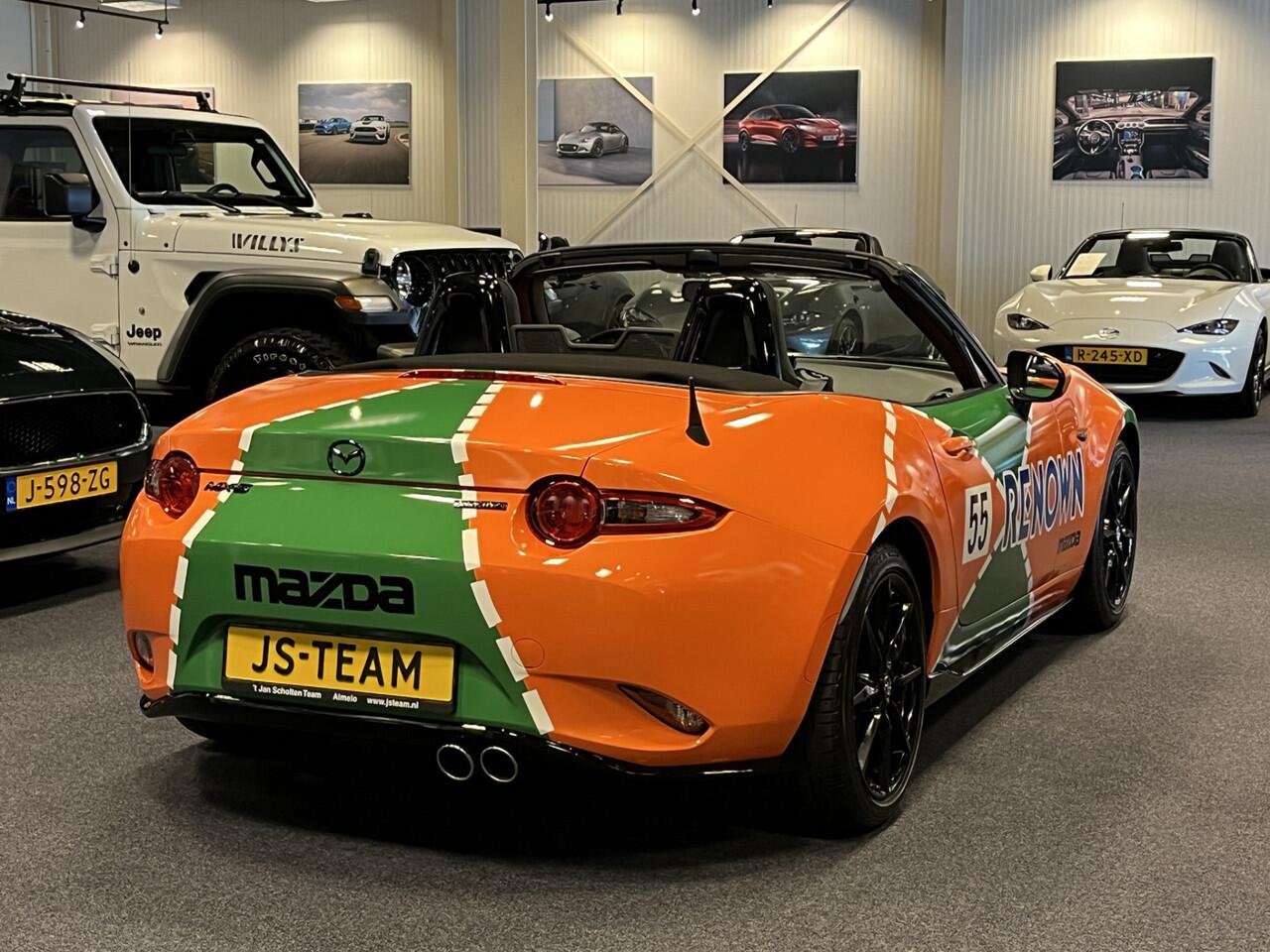 Mazda MX-5 ND Roadster 1.5 SkyActiv-G 132PK Le Mans Edition MazdaSpeed Bodykit Apple CarPlay