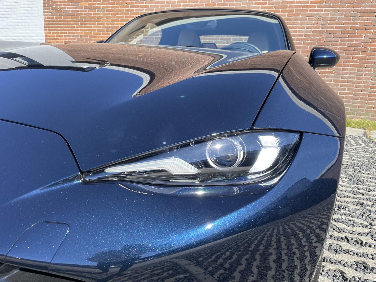 Mazda MX-5 1.5 SkyActiv-G 132 PK Kazari NAVI | CLIMATE CONTROL | ACHTERUITRIJCAMERA PARKEERSENSORTEN V+A | LEDER INTERIEUR