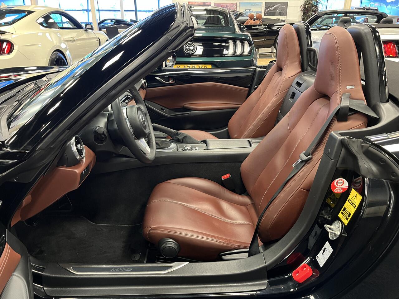 Mazda MX-5 ND Roadster 1.5 SkyActiv-G 132PK GT-M Bose Leder Camera PDC Apple CarPlay